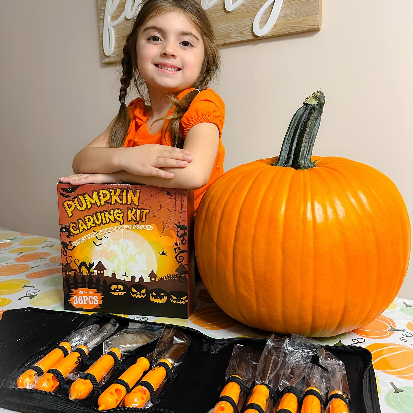 Stainless Halloween Pumpkin Carving Kit