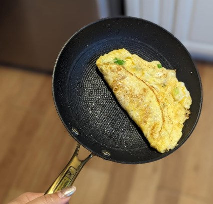 Nonstick Frying Pans Set with Glass Lids