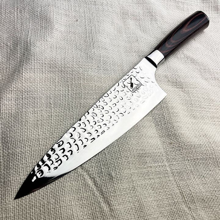 Hammered Damascus Chef Knife 8'' - iMarku ® 