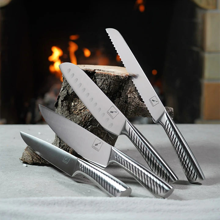 The Knife Set with Block - IMARKU