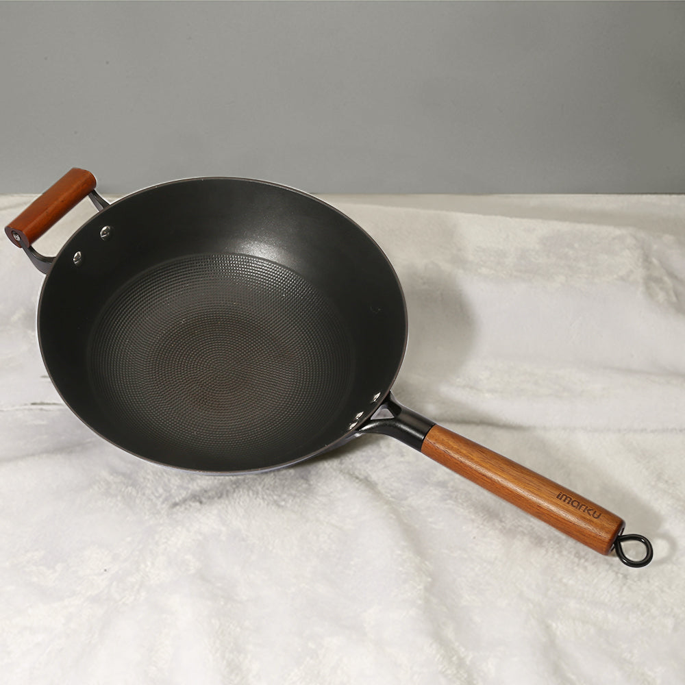 Carbon Steel Nonstick Wok Pan