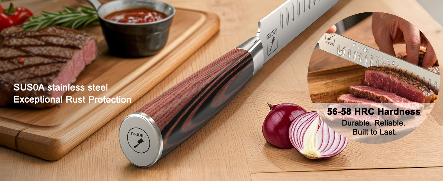 SUS0A stainless steel brisket knife