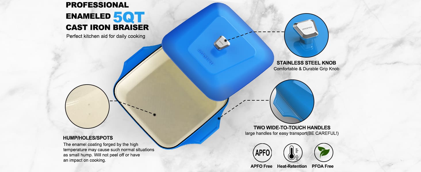 5qt pfoa free enameled pot