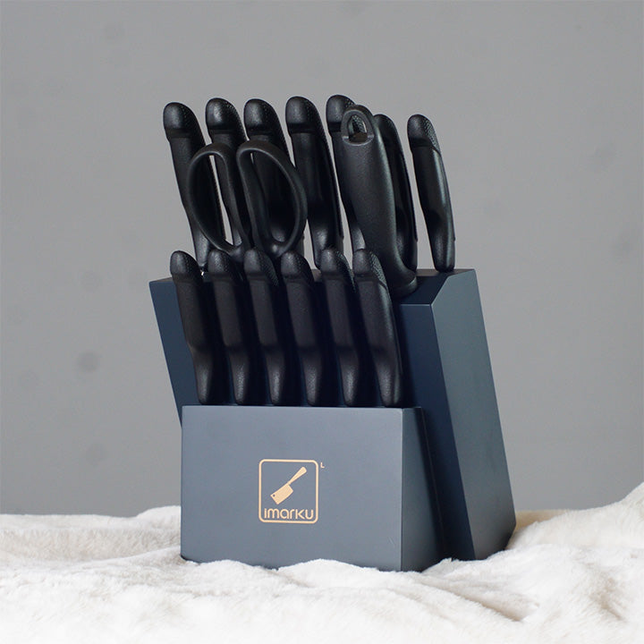🌟 Kitchen Knife Sets with Block 2022  Emojoy, Master Maison, imarku,  BRODARK 