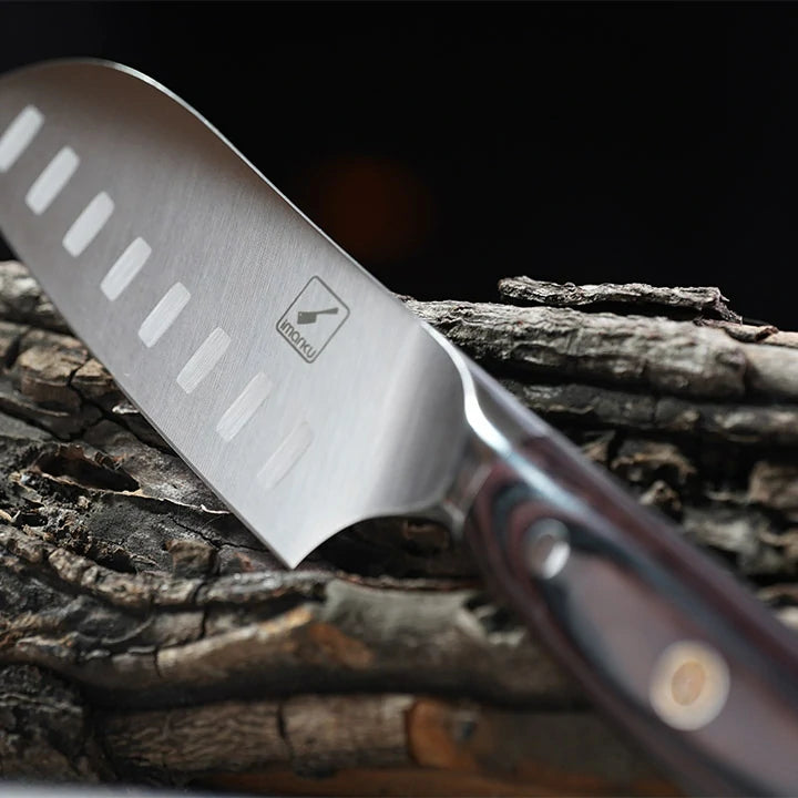 5 inch German HC Stainless Steel Santoku Knife - iMarku ®