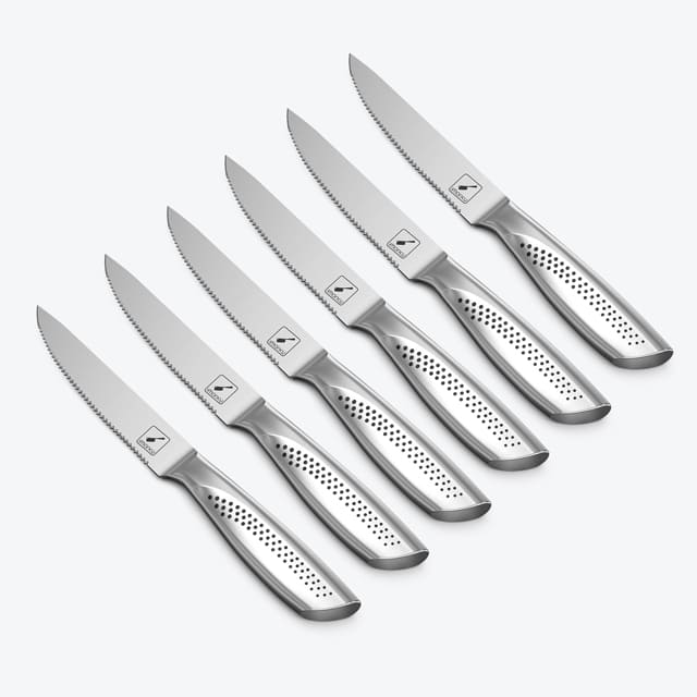 6 piece steak knife set