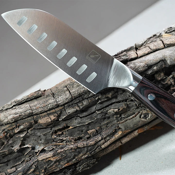 5 inch German HC Stainless Steel Santoku Knife - iMarku ®