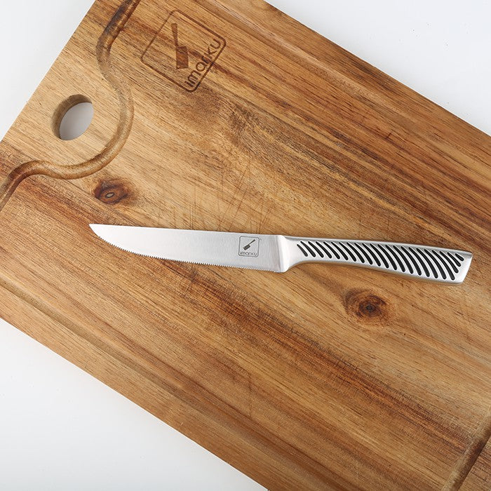 imarku Knife Set with Block for Kitchen, 14PCS High Carbon Stainless Steel  Knife Set, One-piece Dishwasher Safe Kitchen Knives Set, Chef Knife Set