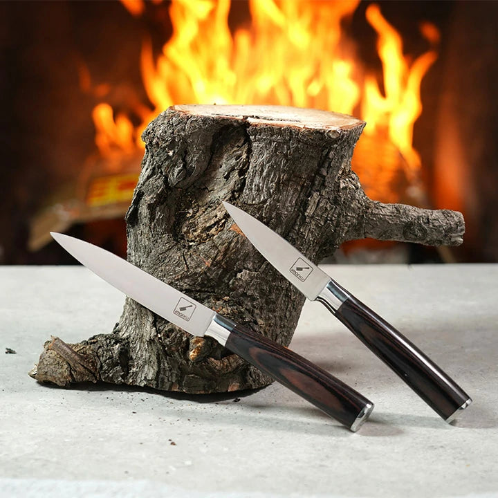 50% Off | Best Kitchen Knife Set 2023 | 16-Piece Knife Set with Removeable Block | imarku