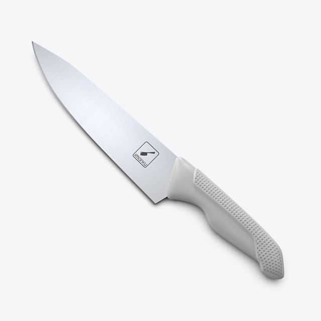 8 inch chef knife with white handle