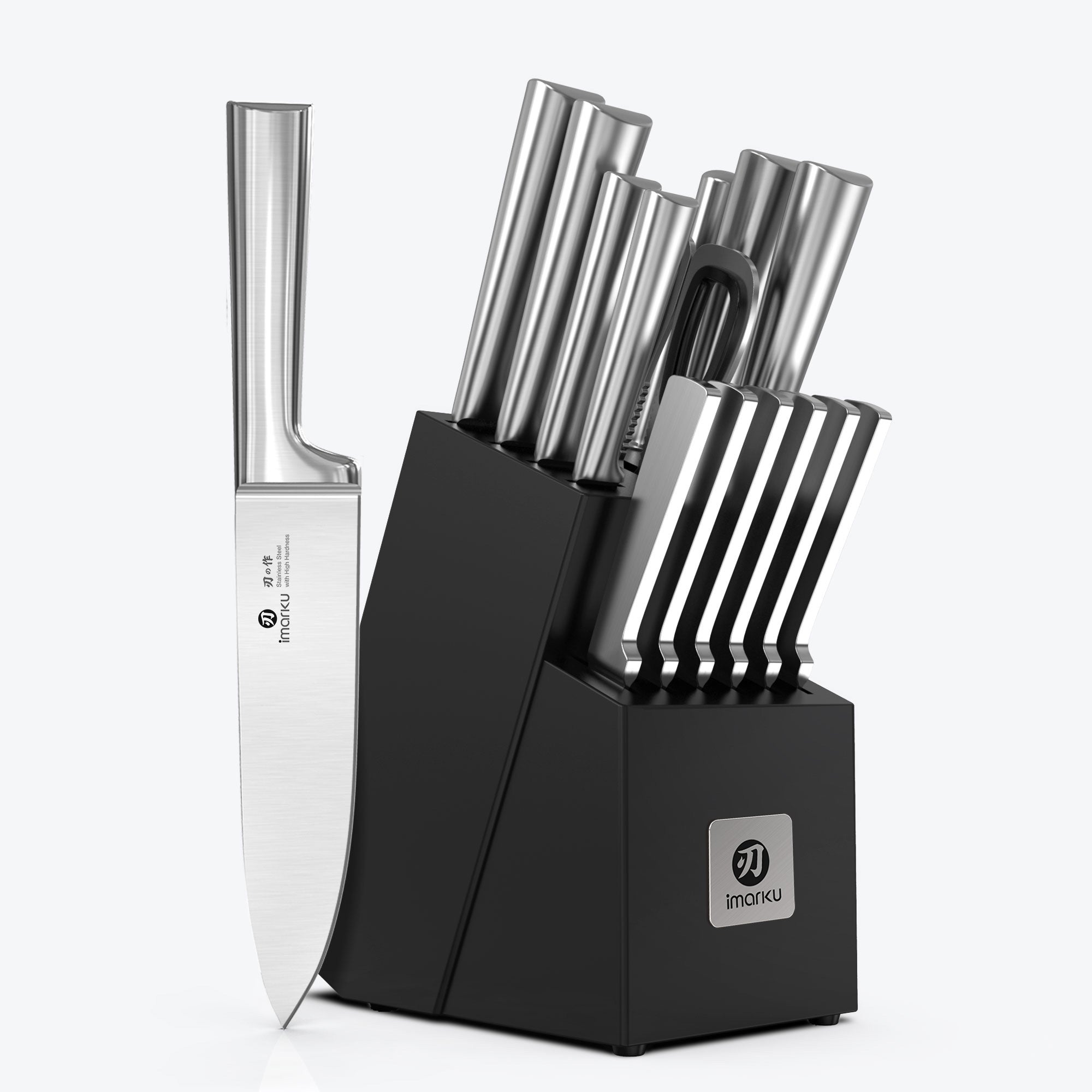 15-PCS Kitchen Knife Set Japanese High Carbon Stainless Steel