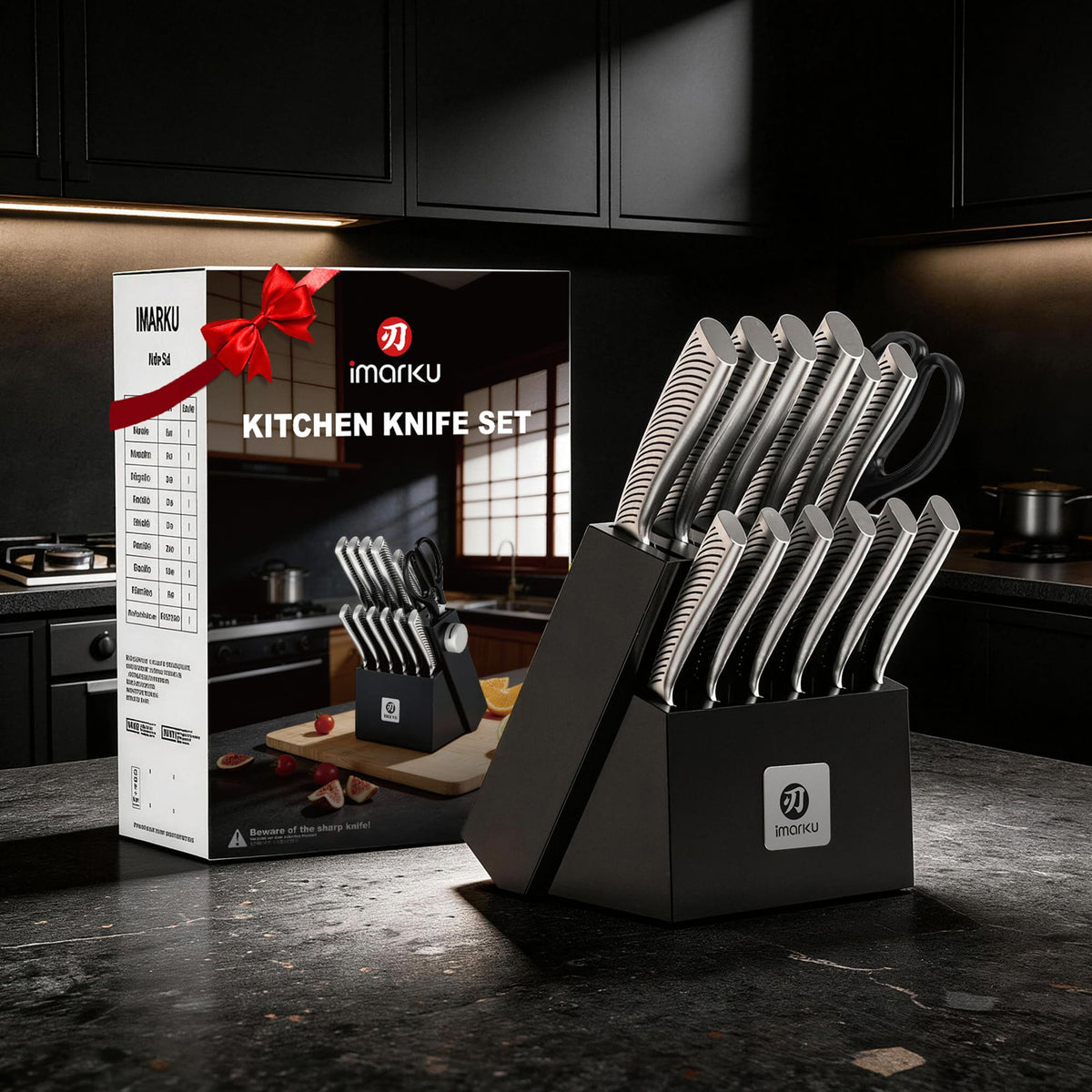 knife block set for beginners
