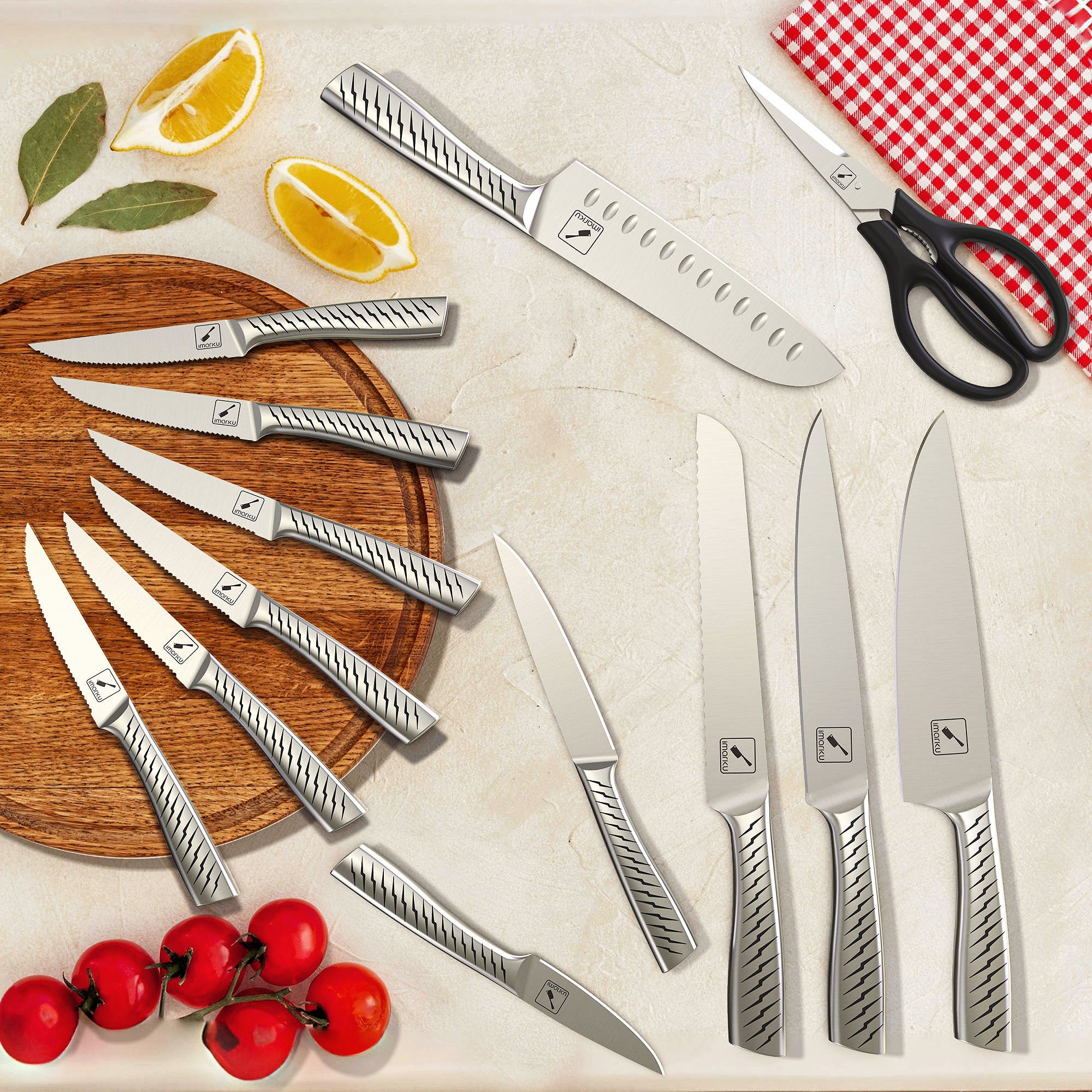 imarku corrosion resistance and sharp kitchen knives