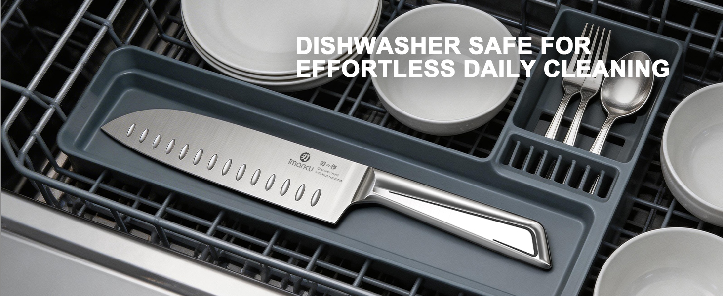 Dishwasher safe Imarku stainless steel kitchen knife