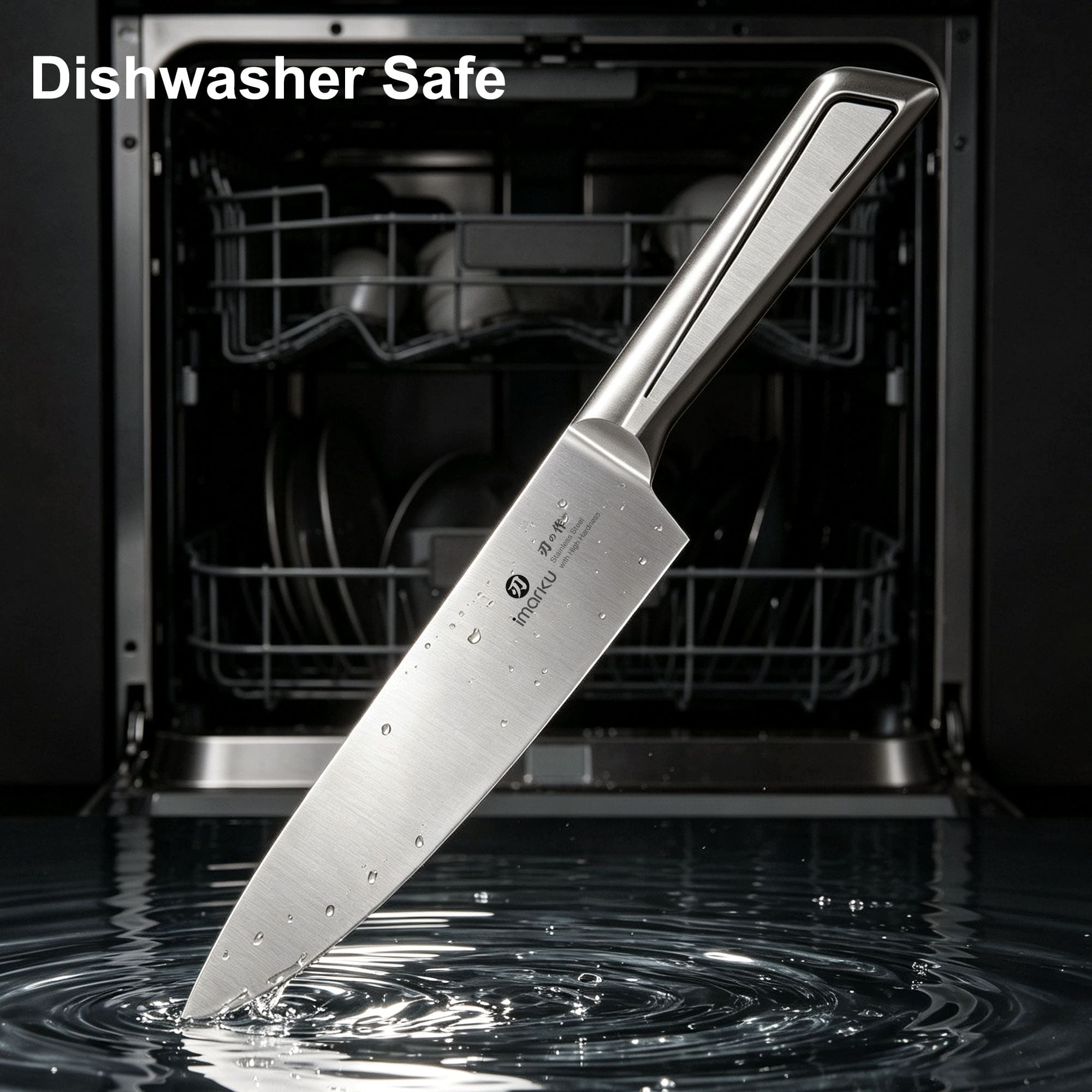 16-Piece Knife Block Set Ultra-Sharp Stainless Steel Kitchen Knives