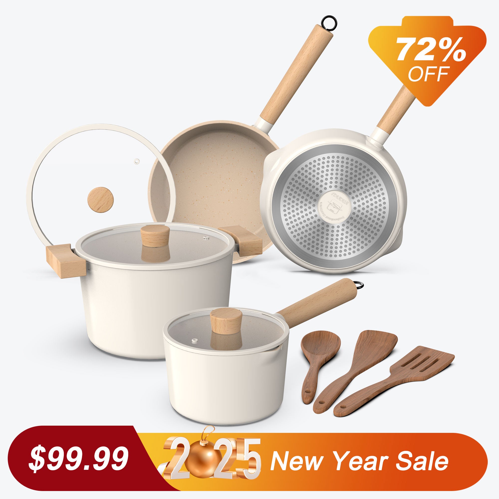 Granite Nonstick Cookware Set