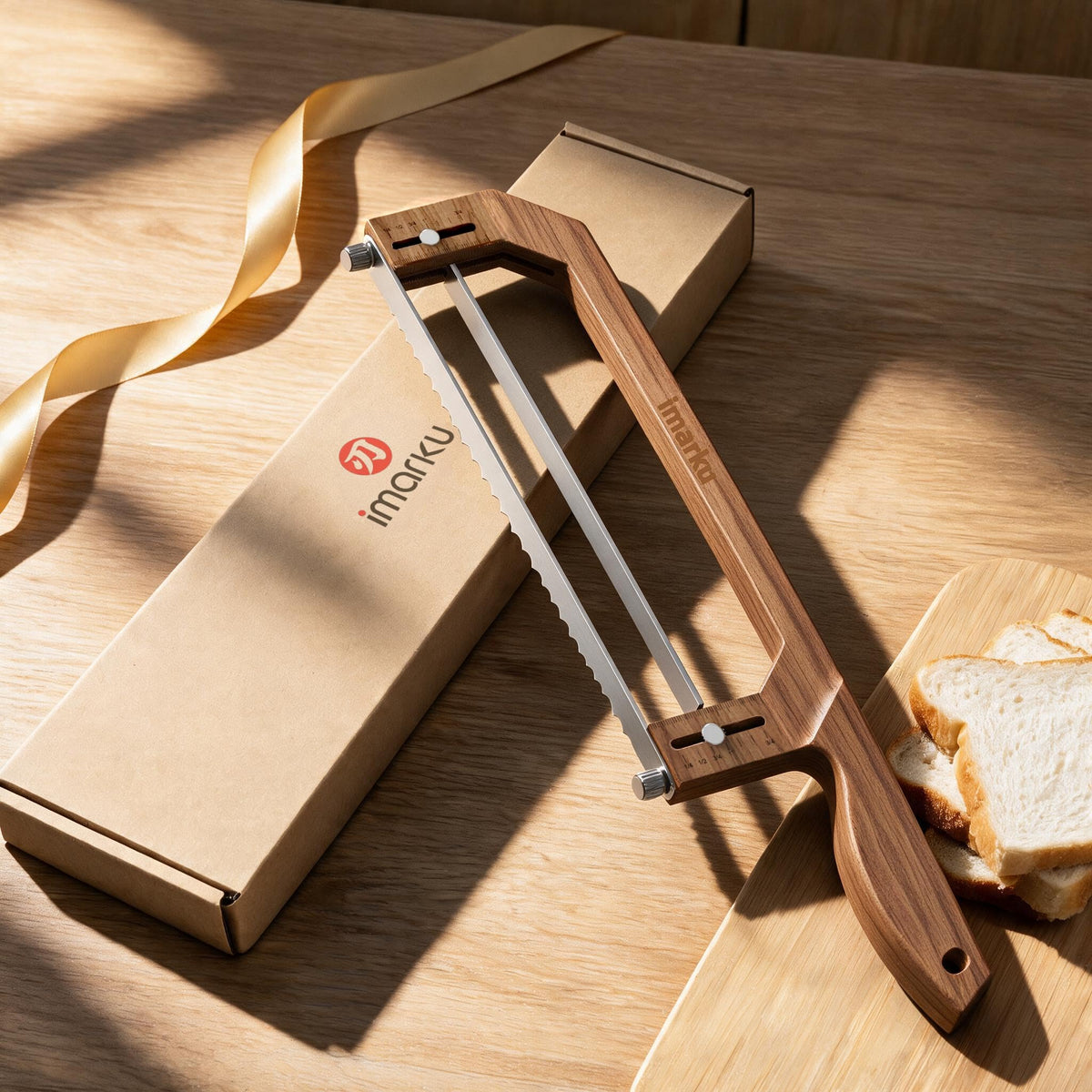 bread slicer with giftbox for home cook #design_flat