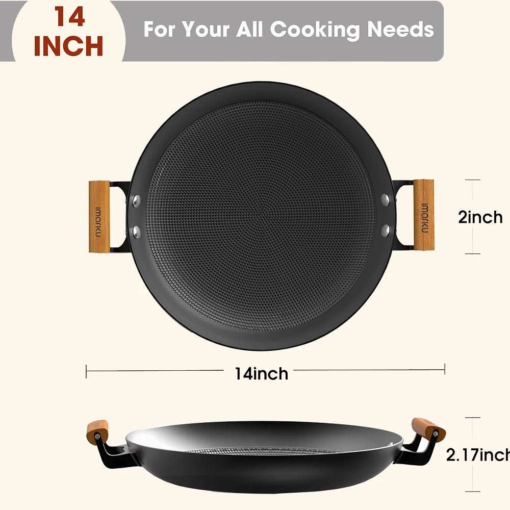 Cast Iron Paella Pan