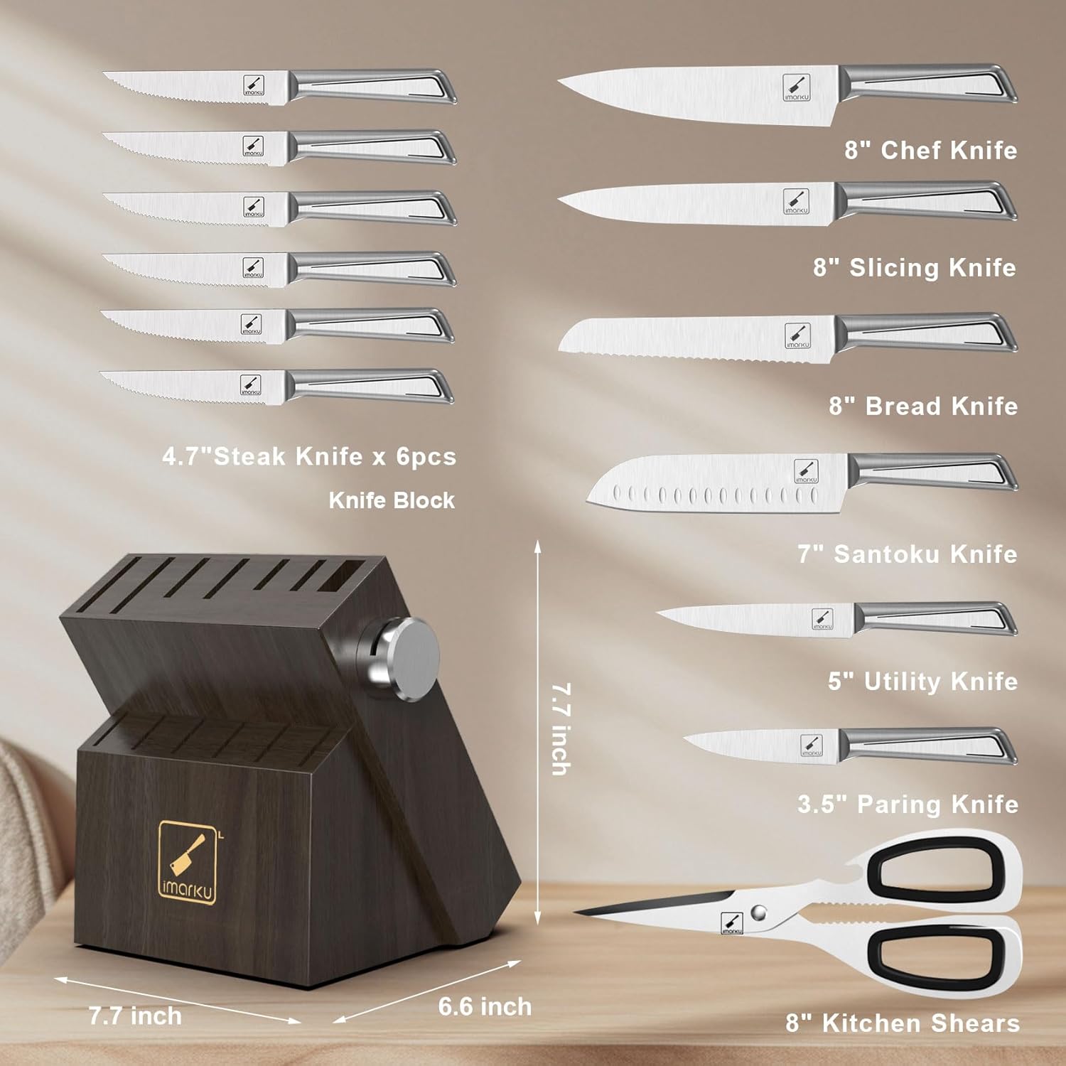14 piece knife set