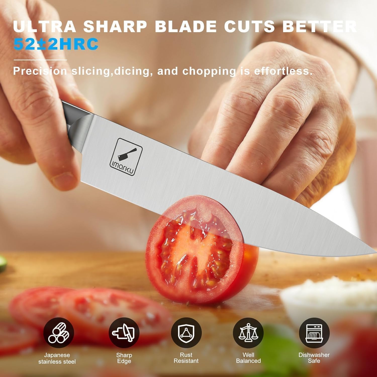 japanese knife set with sharp edge