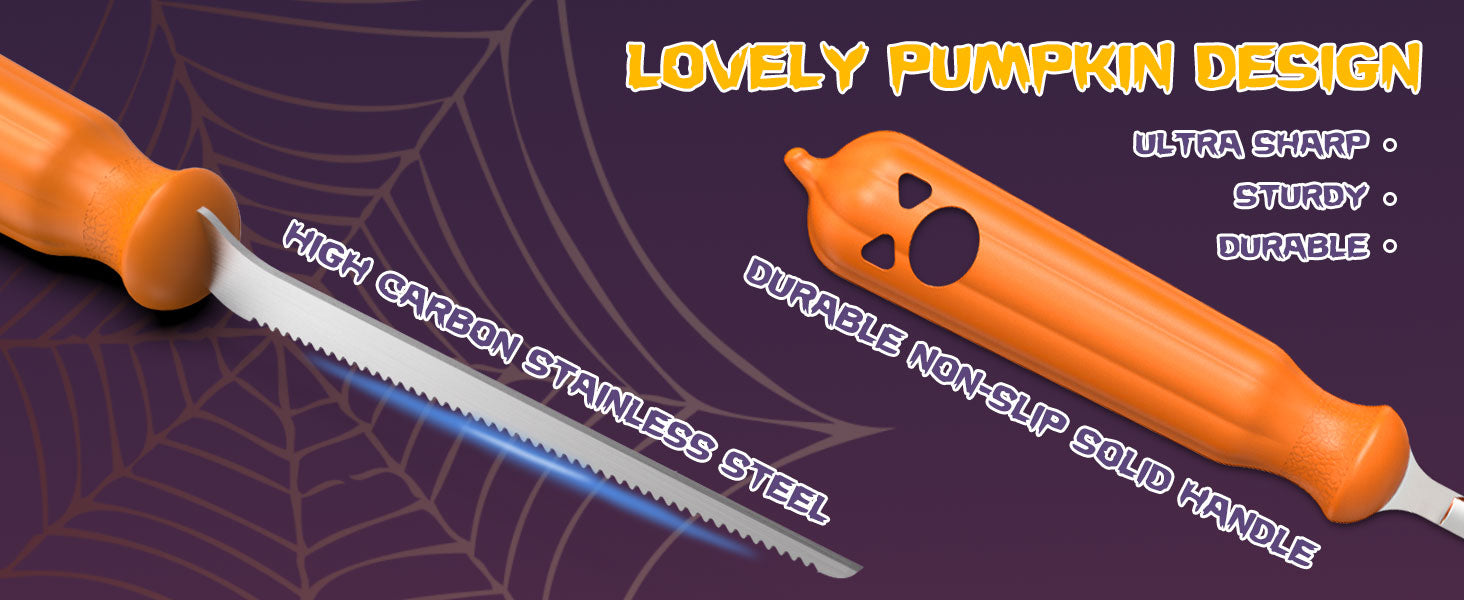 Lovely Family Pumpkin Carving Tools For Fun