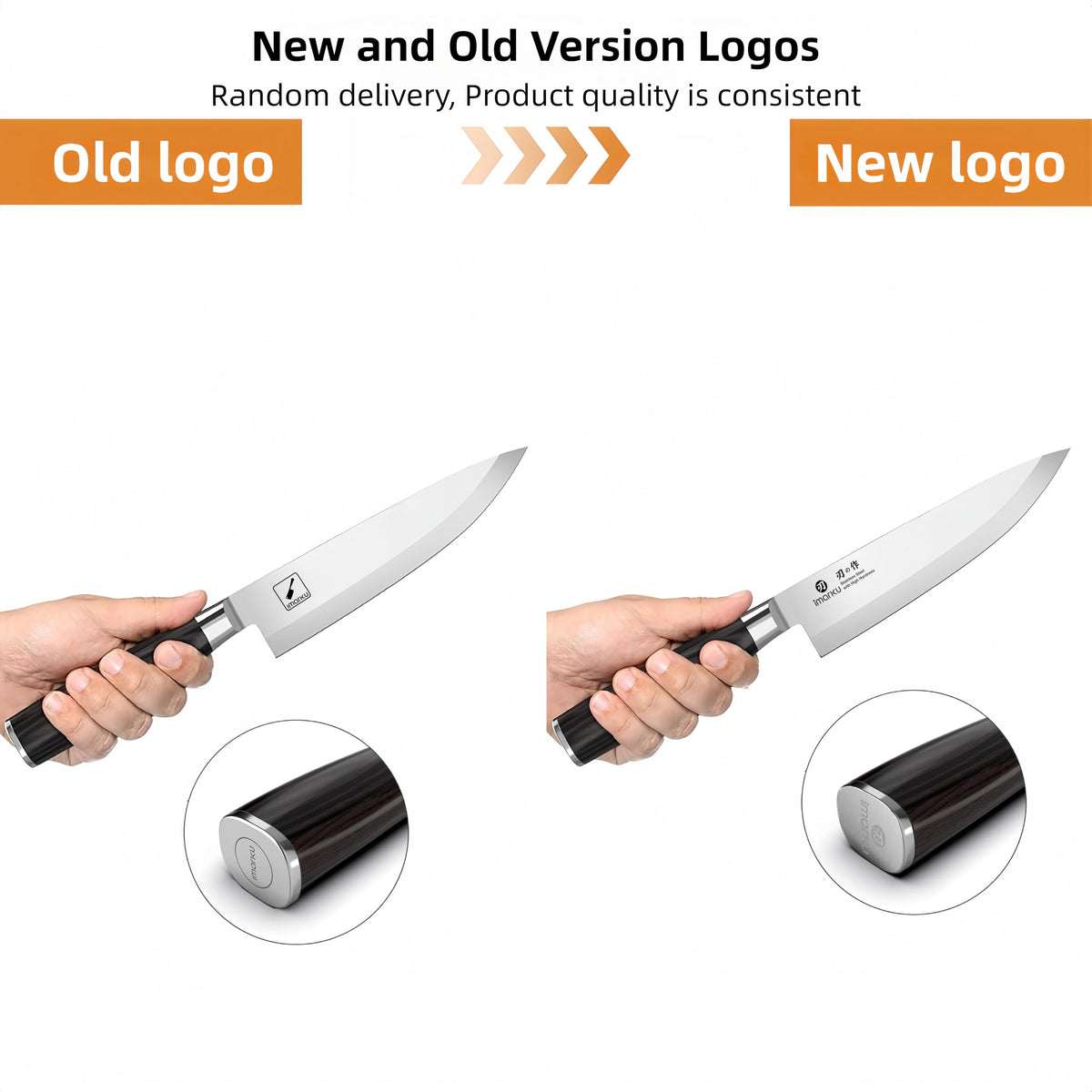 8 Inch Deba Japanese Chef Knife, Single-Bevel Stainless Steel Kitchen Knife
