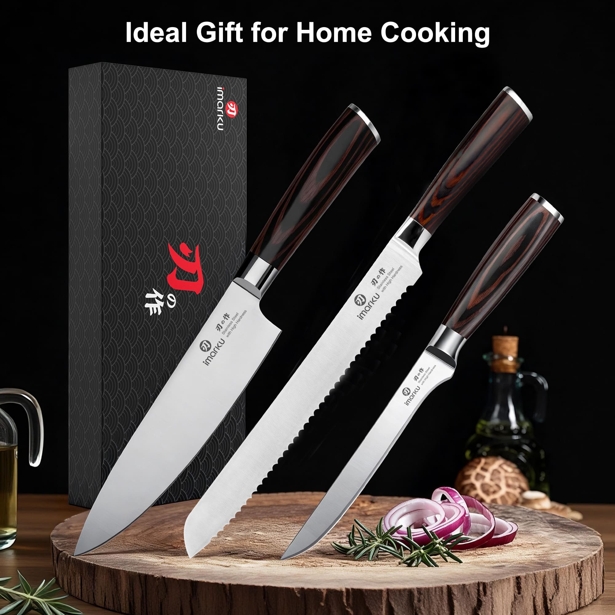 chef knife set as best gift for family_p33 pc#knife set type_specialty knife set