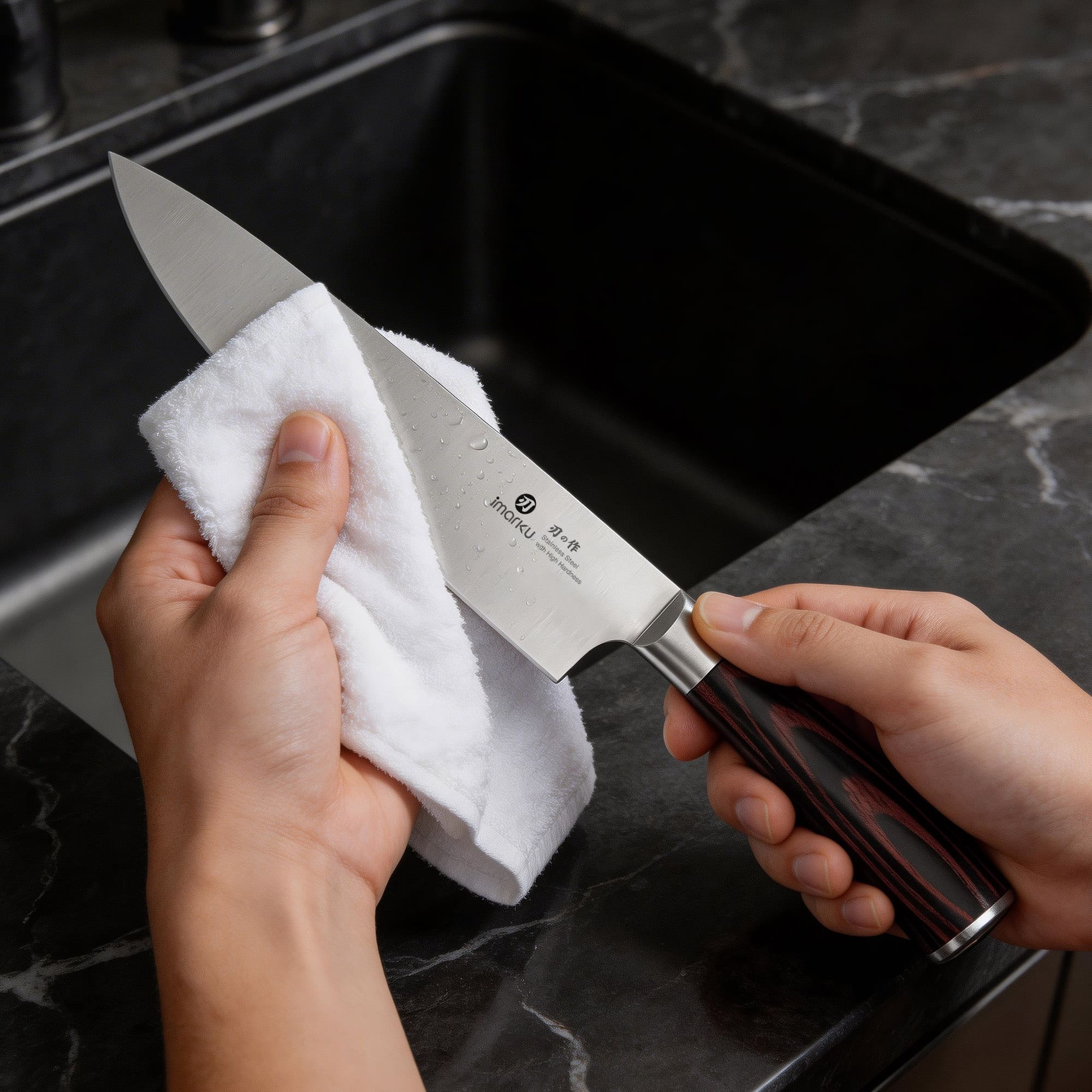 chef knife easy to clean_p8 brown