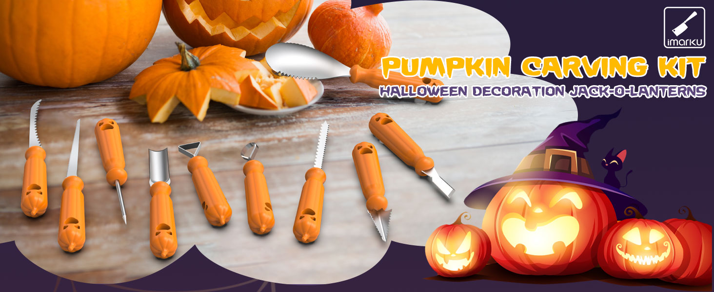 Halloween Jack-o-lantern Pumpkin Carving Kit