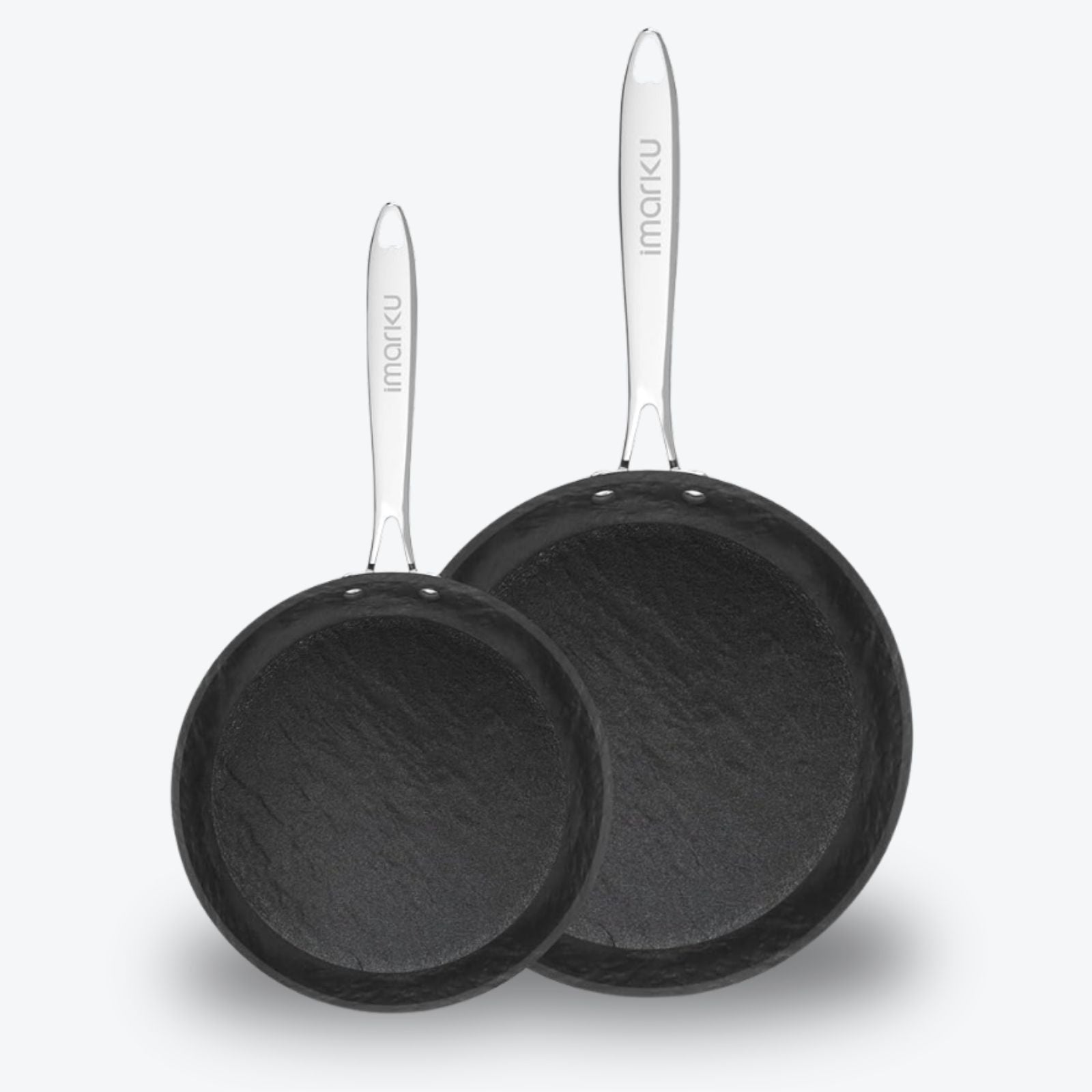 Aluminum Non-Toxic Cookware 3-Piece Non Stick Pans for Induction