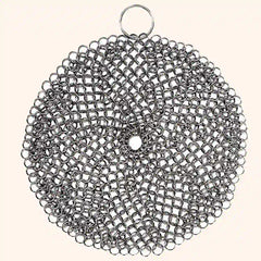 Round Stainless Steel Cast Iron Cleaner