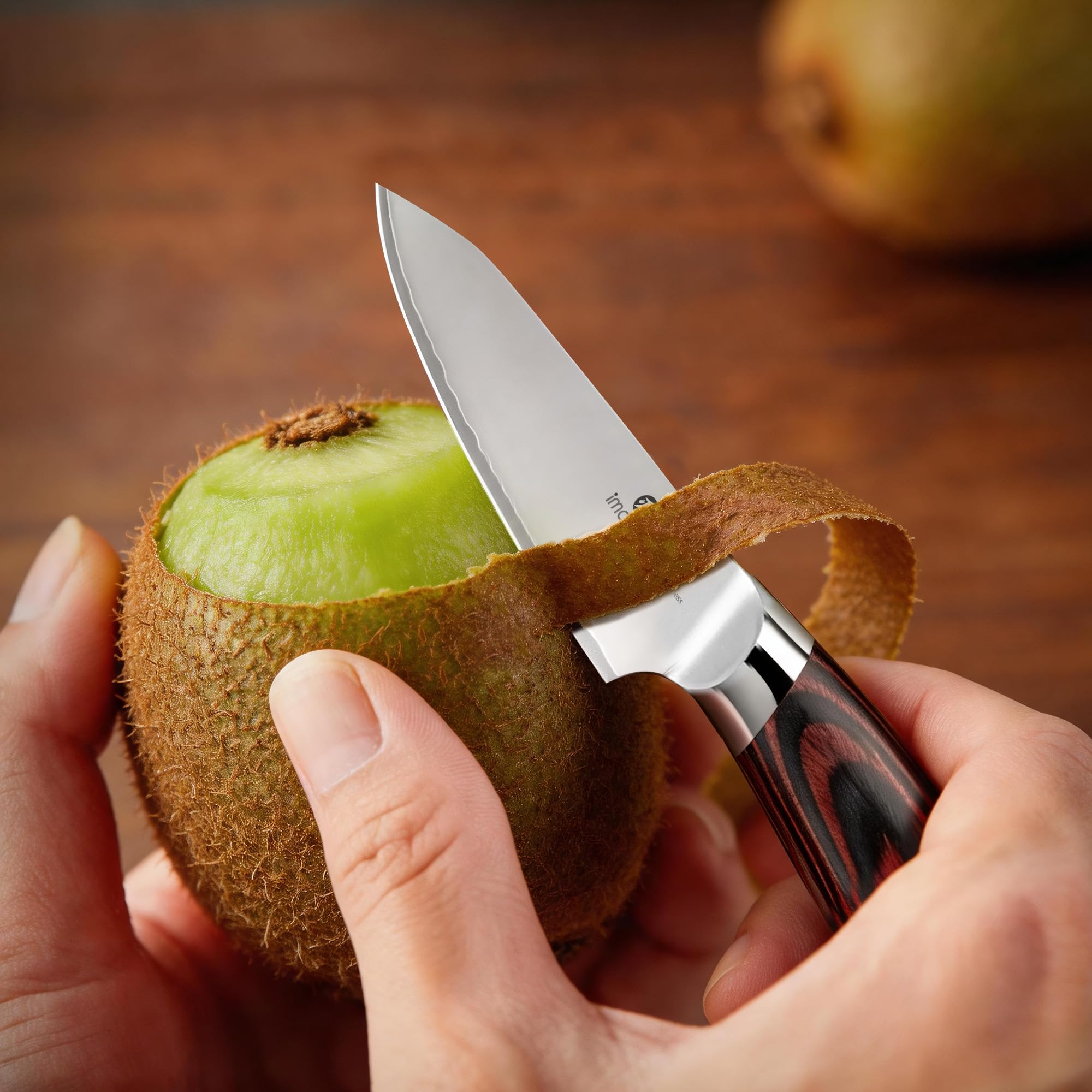 Paring Knife 3.75 Inch High Carbon Stainless Steel Fruit Knife