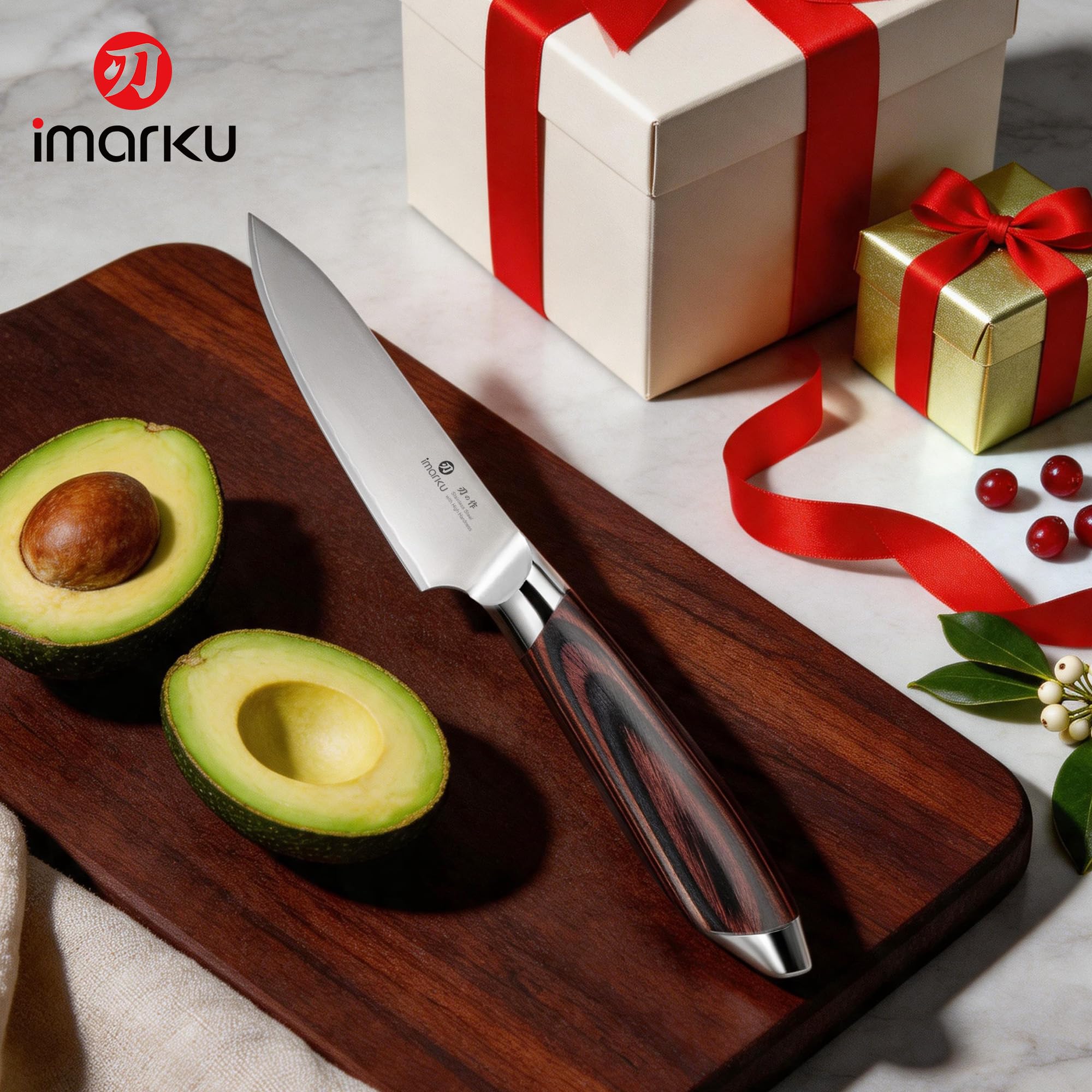 Paring Knife 3.75 Inch High Carbon Stainless Steel Fruit Knife