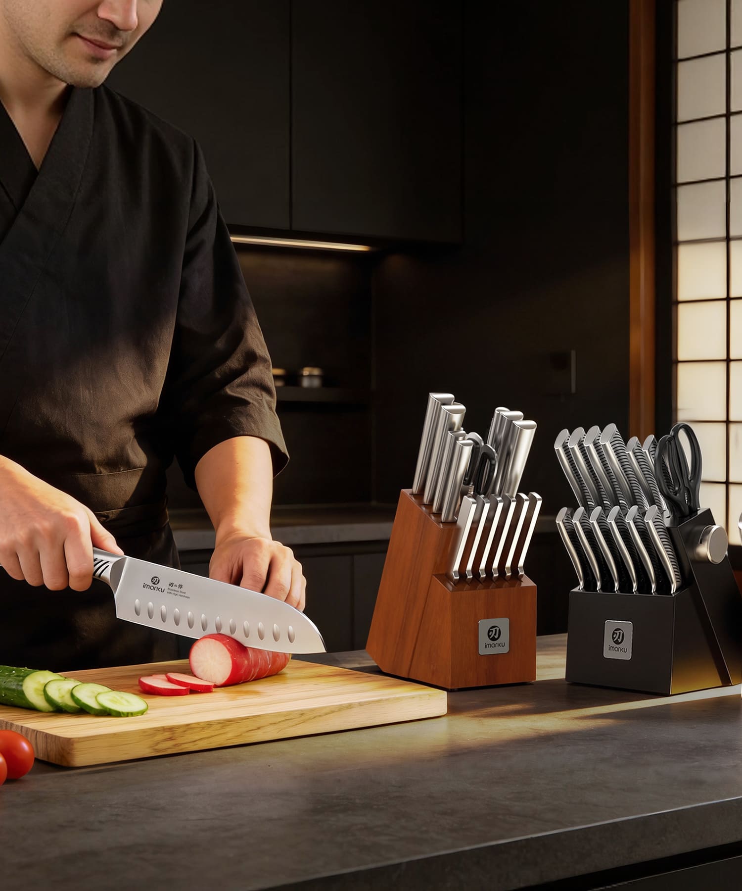 japanese knife of sakura series