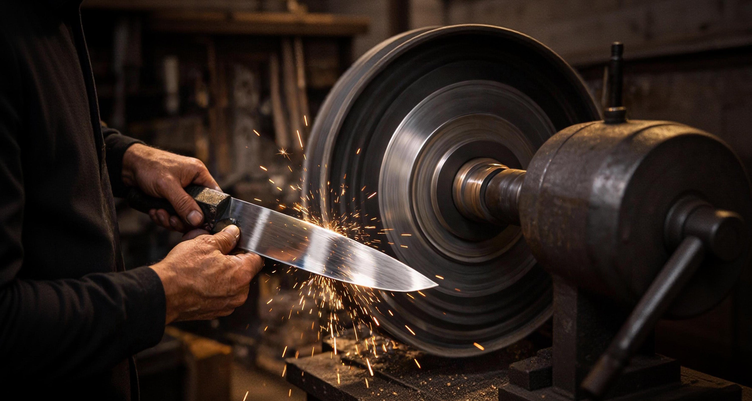 rough grinding & edge formation