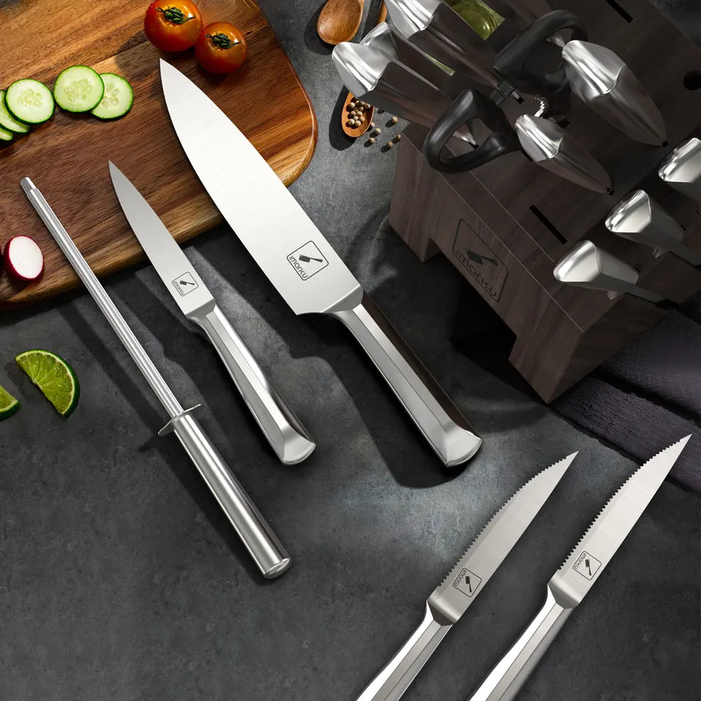 The Knife Set with Block Imarku