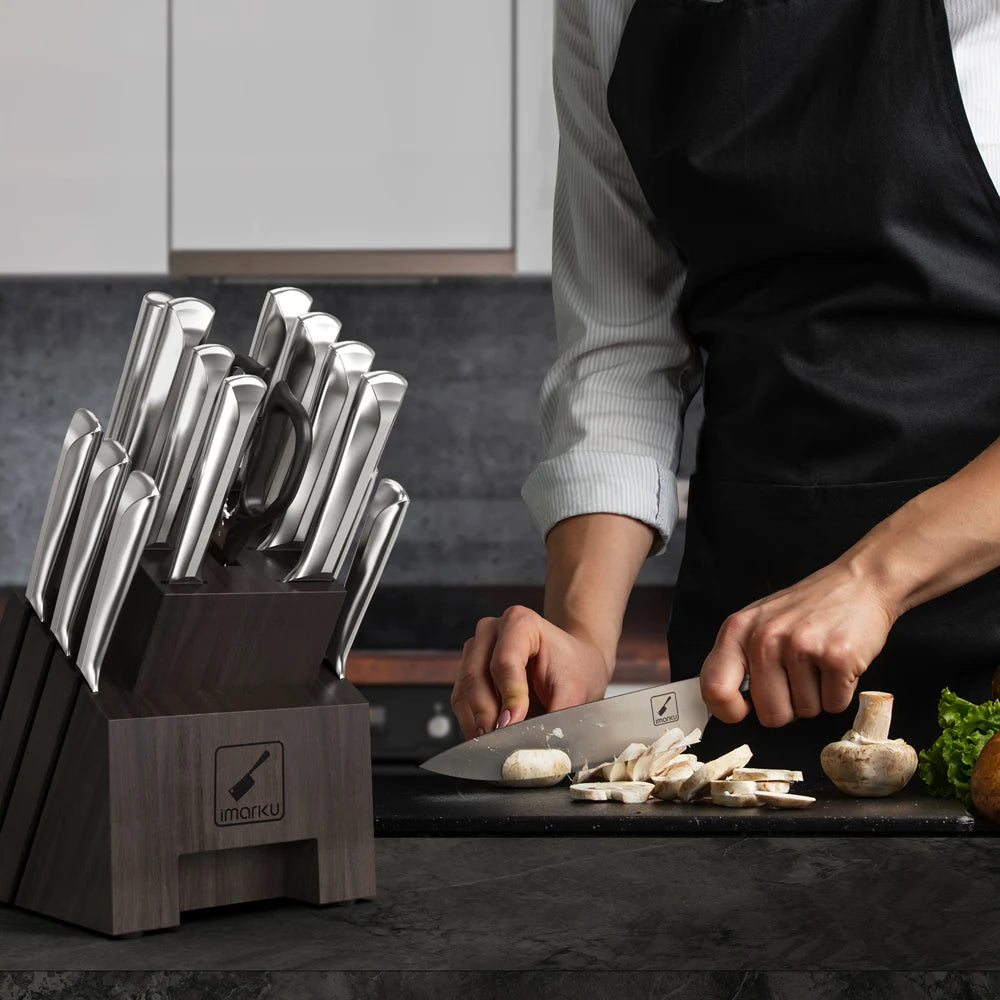 The Knife Set with Block Imarku