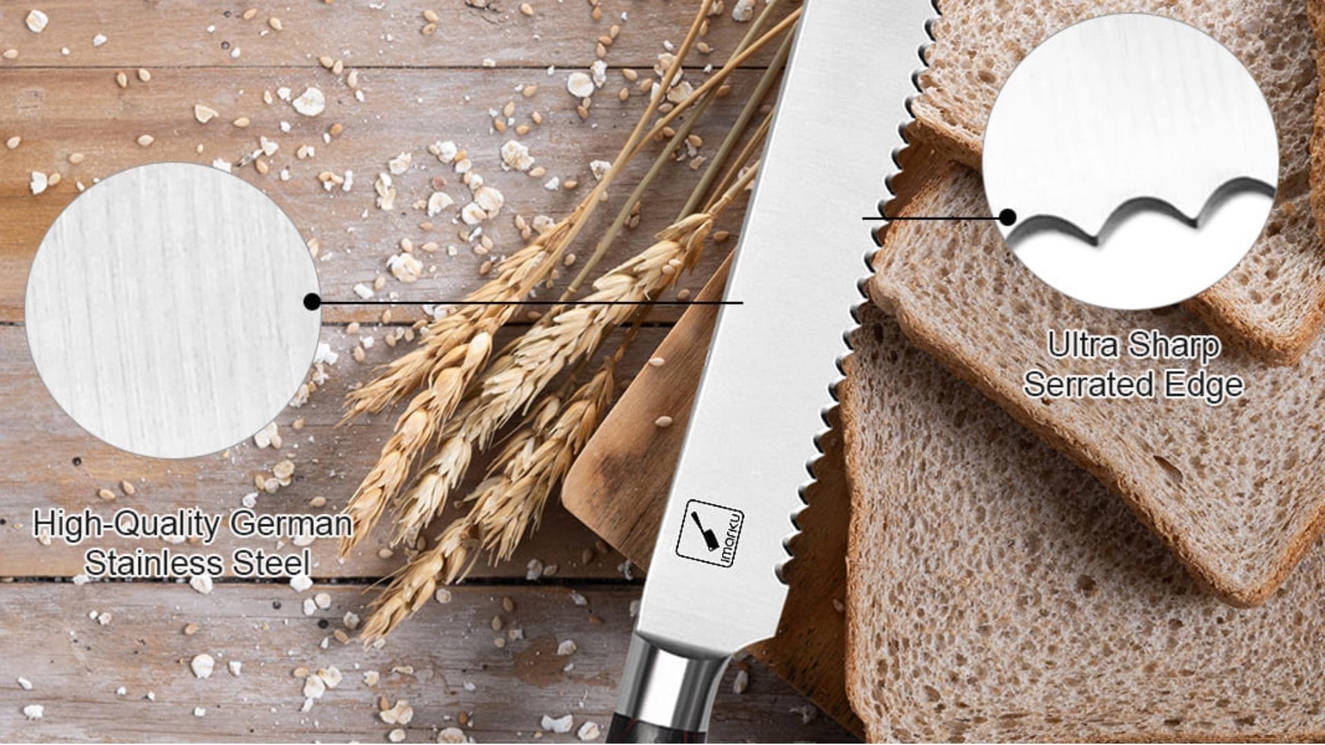 bread knife for cutting sourdough