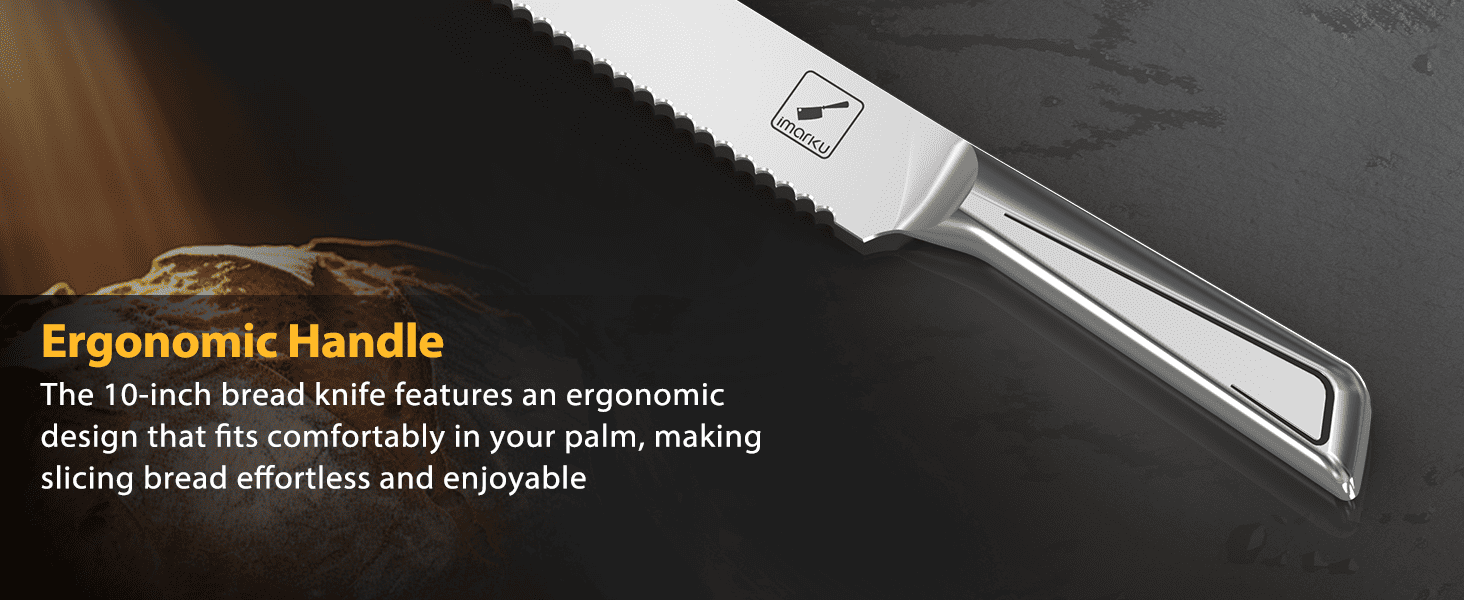 butter knife with ergonomic handle