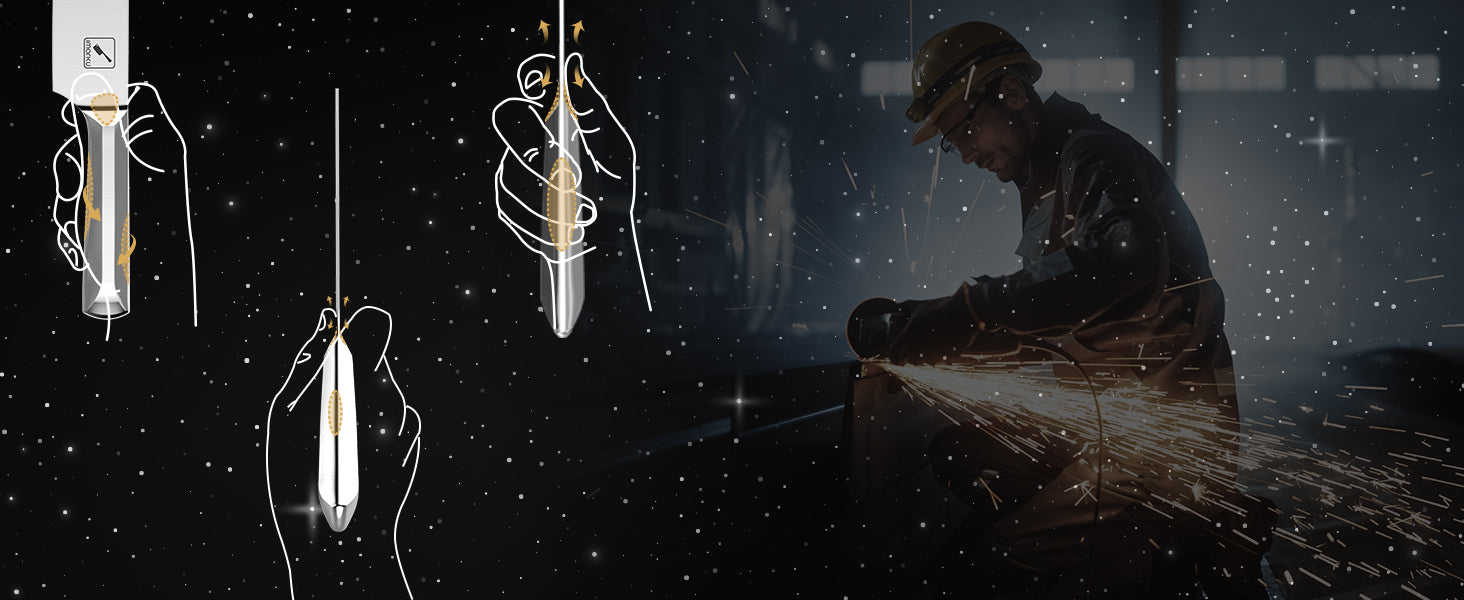 diamond shaped handle design