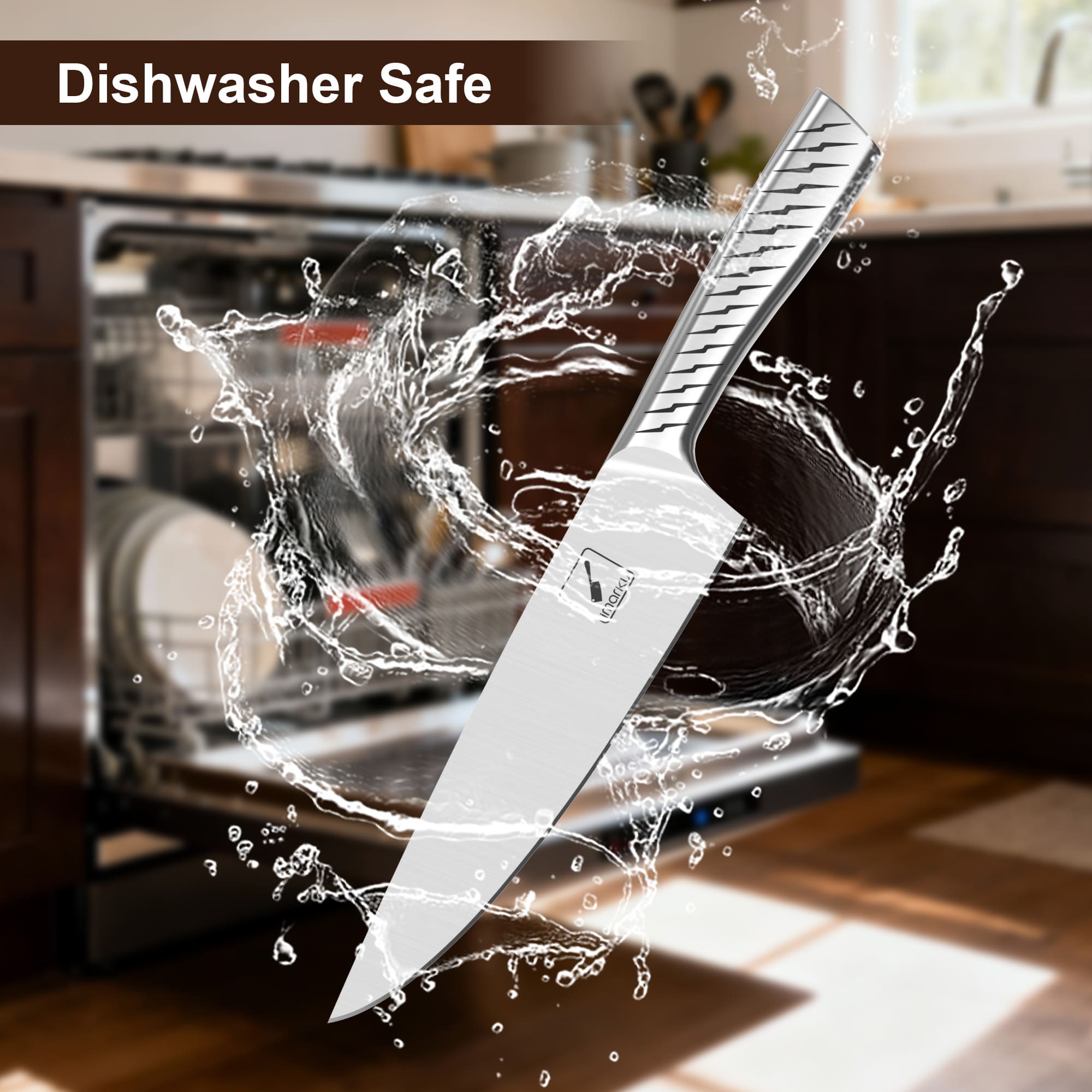 dishwasher safe chef knife set