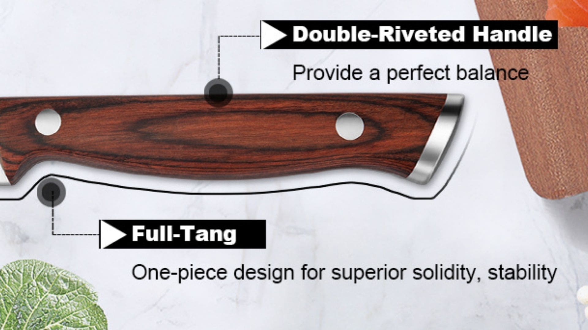 full tange steak knife