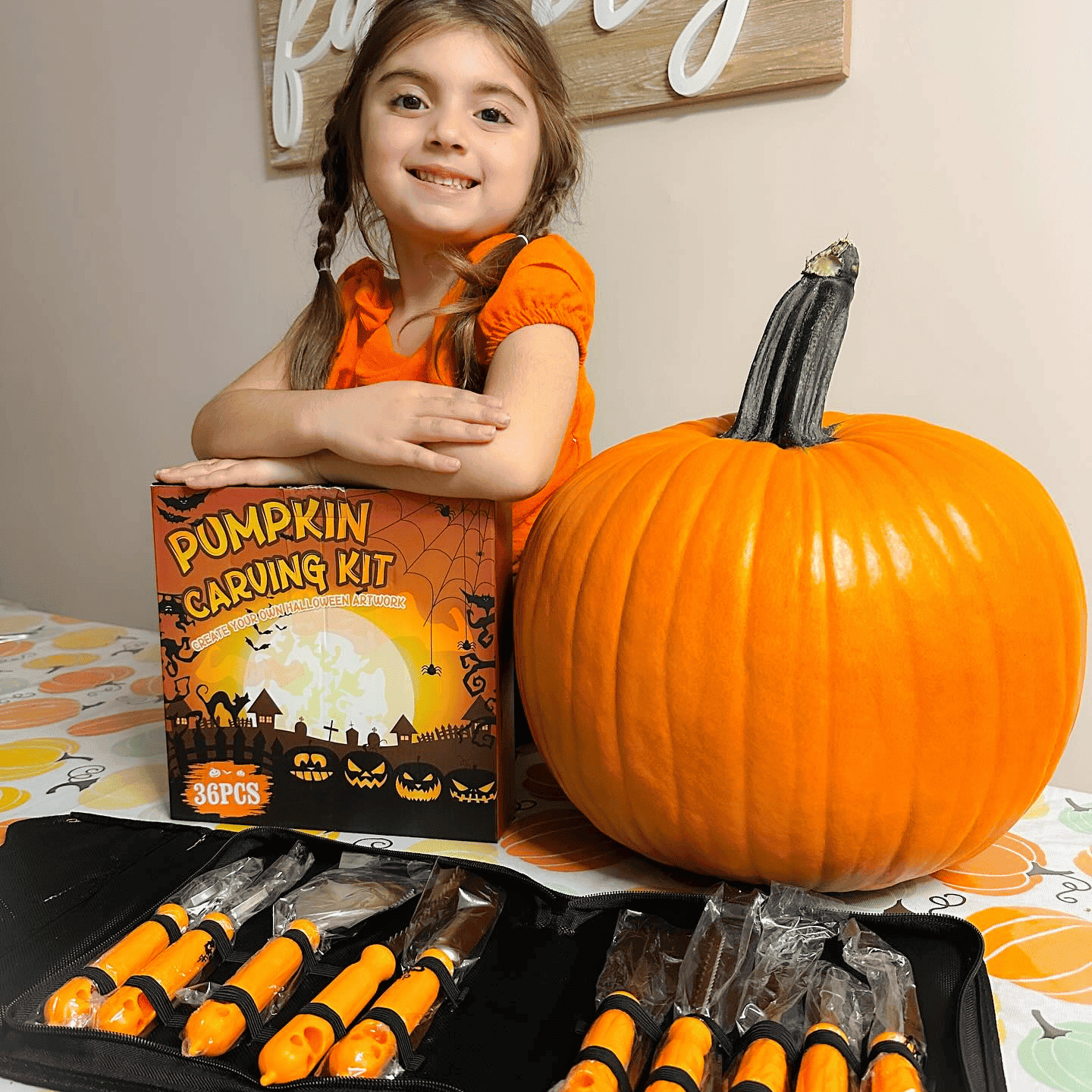 halloween carving knife set