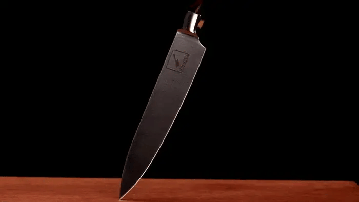 high carbon steel chef knife blade