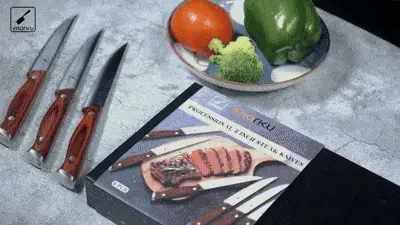 high-quality serrated steak knives