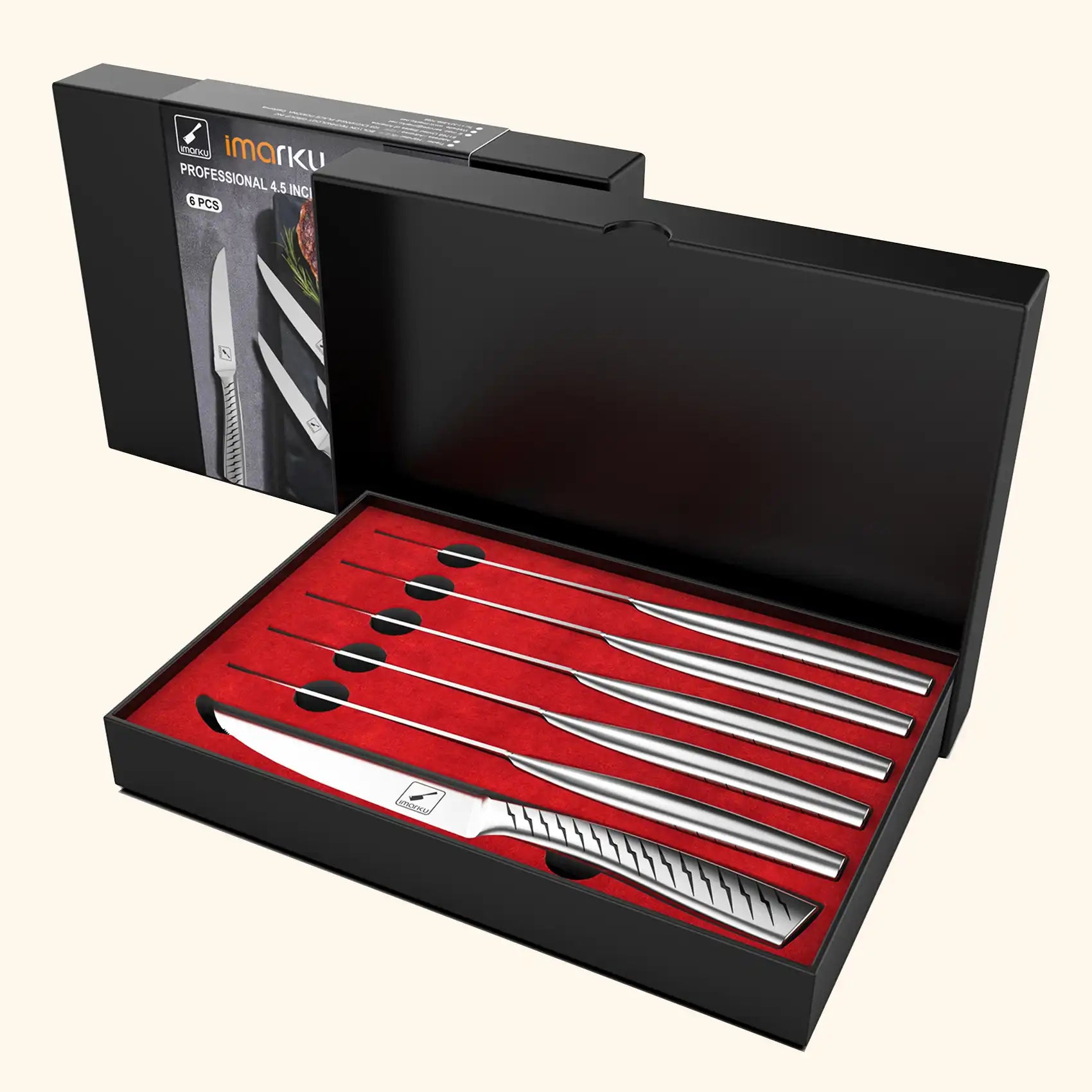 Imarku Steak Knife Set 4.7"