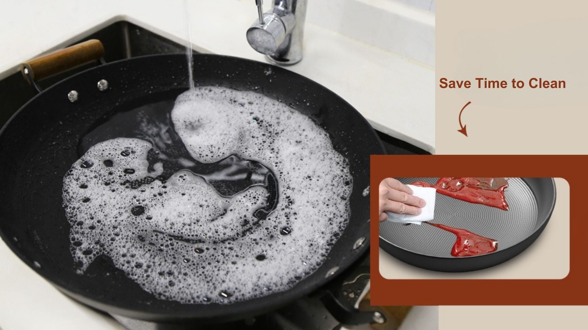 nonstick pan compatible with all cooktops