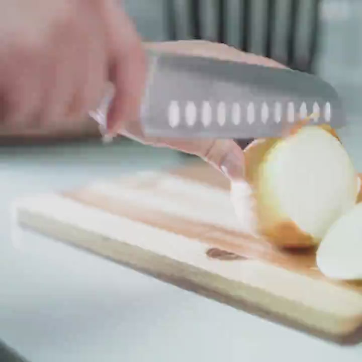 Das Messerset mit Block