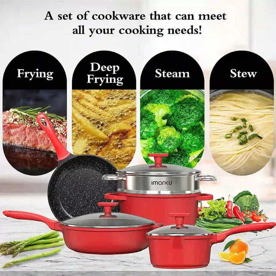 A Guide To Nonstick Cookware Sets - IMARKU