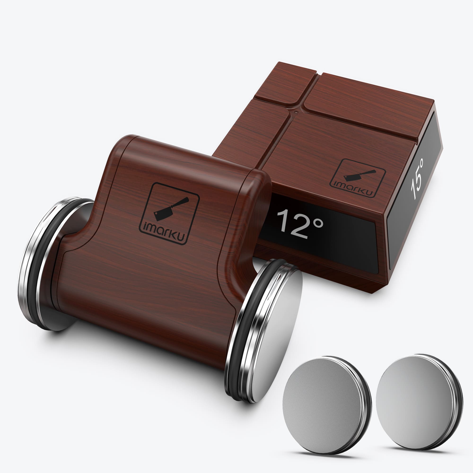 Professional Rolling Knife Sharpener with ABS Construction
